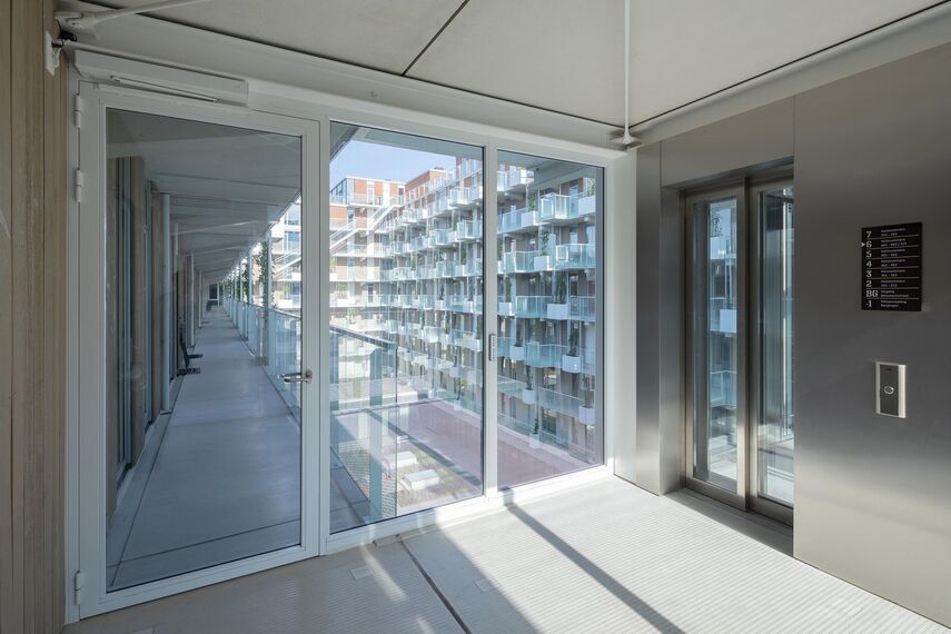 presto 50 Portes, presto 50 Fenêtres, unico xs Fenêtres and thermfix vario Murs-rideaux - Fenix I, Rotterdam, Pays-Bas located in Rotterdam, les Pays-Bas