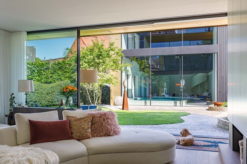 Woning met HiFinity schuifraam