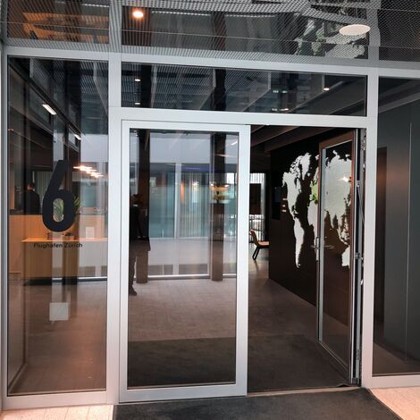thermfix vario Vliesgevels, fuego light Deuren, unico Deuren and presto 50 Deuren - The Circle, Zürich, Zwitserland located in Zürich, Zwitserland