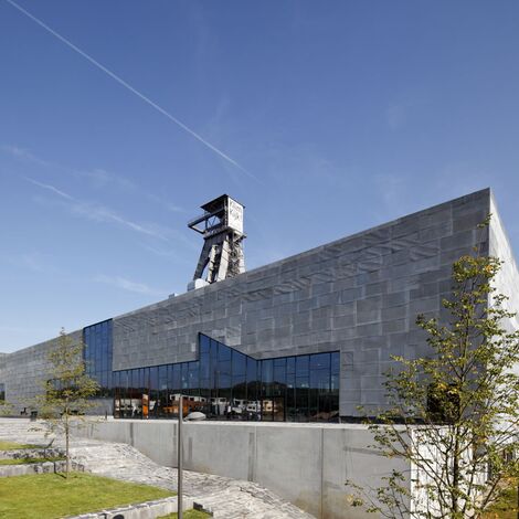 thermfix vario Vliesgevels - LUCA School of Arts - Campus C-mine, Genk located inBelgië