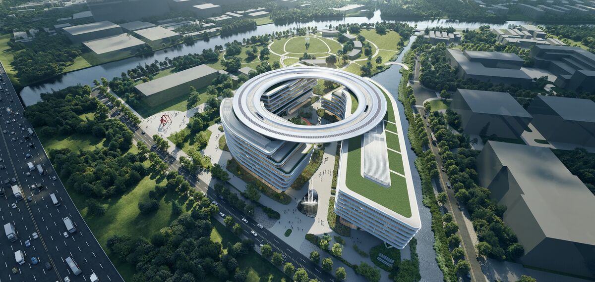 thermfix vario Murs-rideaux and unico Portes - United Imaging Smart Medical Campus, Shanghai, Chine located in Shanghai, Chine