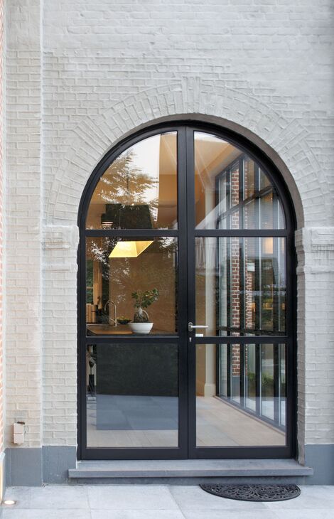 Forster stalen dubbele buitendeur